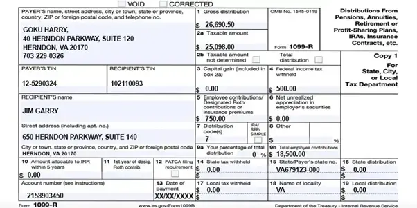 Form 1099-R