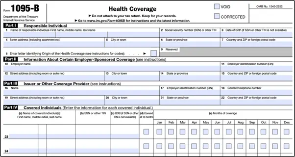 Form 1095-B